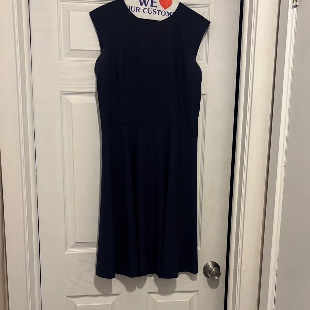 MM Lafleur Navy Midi Dress